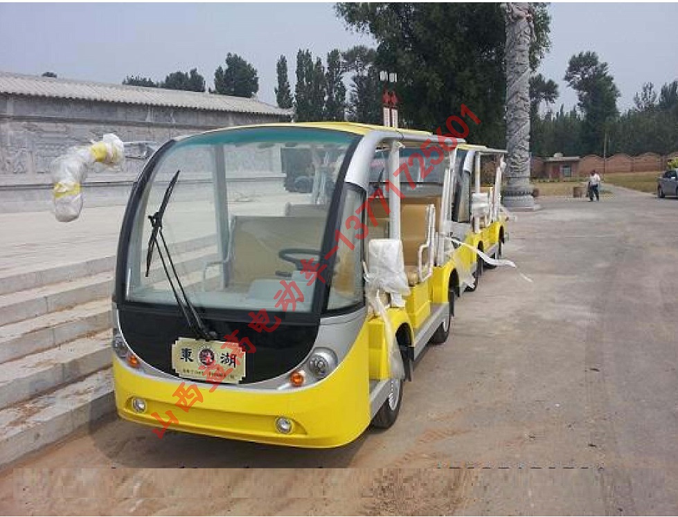 座背靠背觀光車